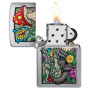 Encendedor ZIPPO 48635 C/Diseño Plata 0