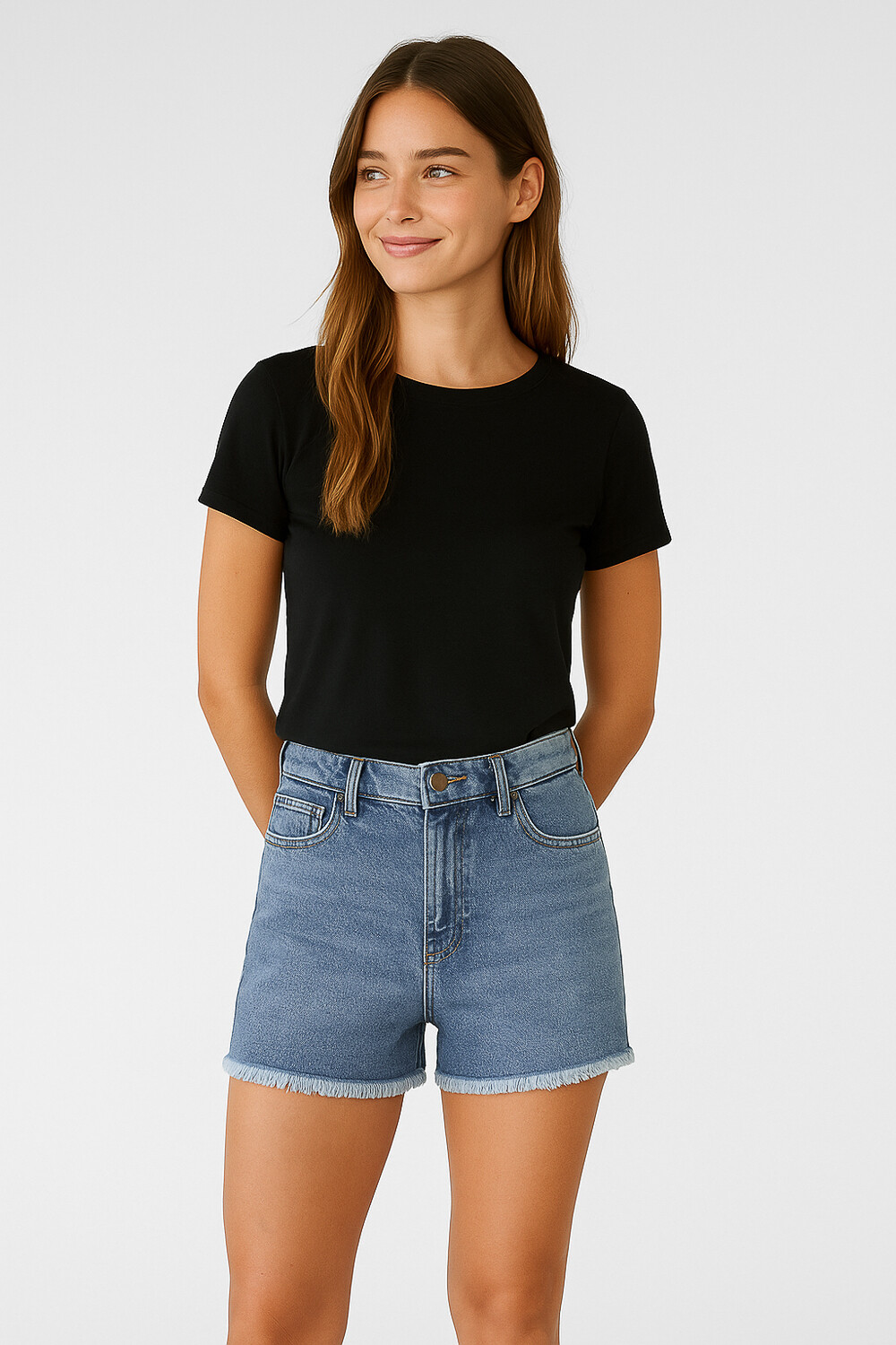 Short Malouma Azul Claro