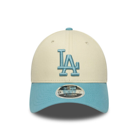 Gorro New Era - PATCH 9 FORTY MC LOSDODCO - 60691346 AZUL CLARO/BEIGE