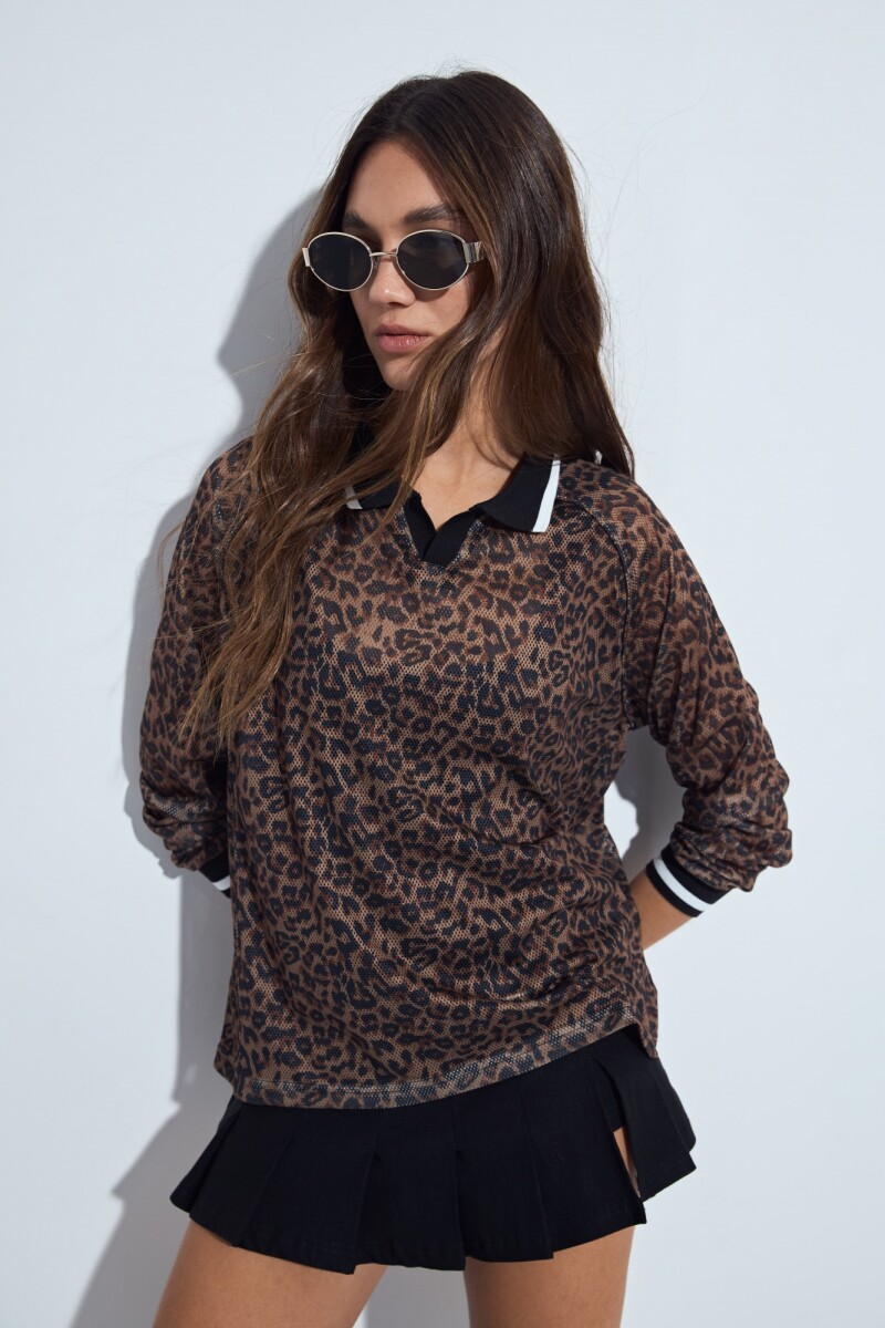 REMERA LISANDRA - Animal Print 