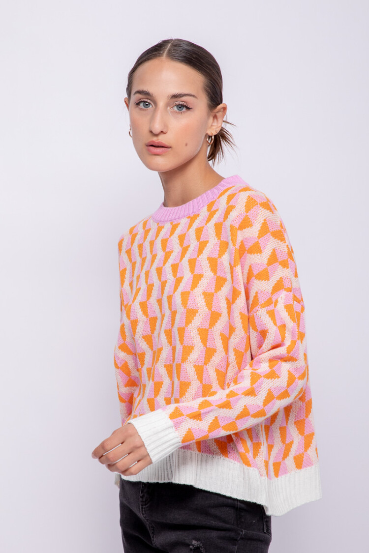 SWEATER MERLIN Rosa Lirio