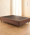 Base Sommier 2 Plazas Mannes Marron