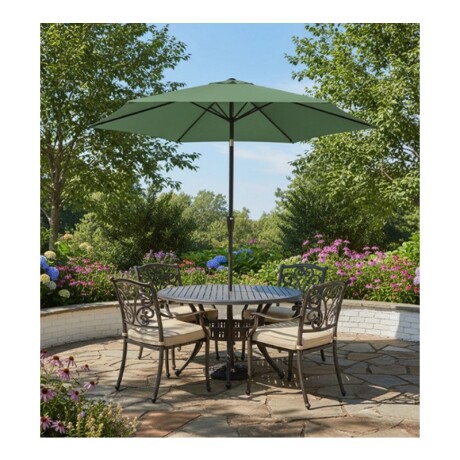 SOMBRILLA DE JARDIN 3 Mts. VERDE SOMBRILLA DE JARDIN 3 Mts. VERDE