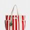 Shopper Cartera Shopper Rayada - Estampado Rayas