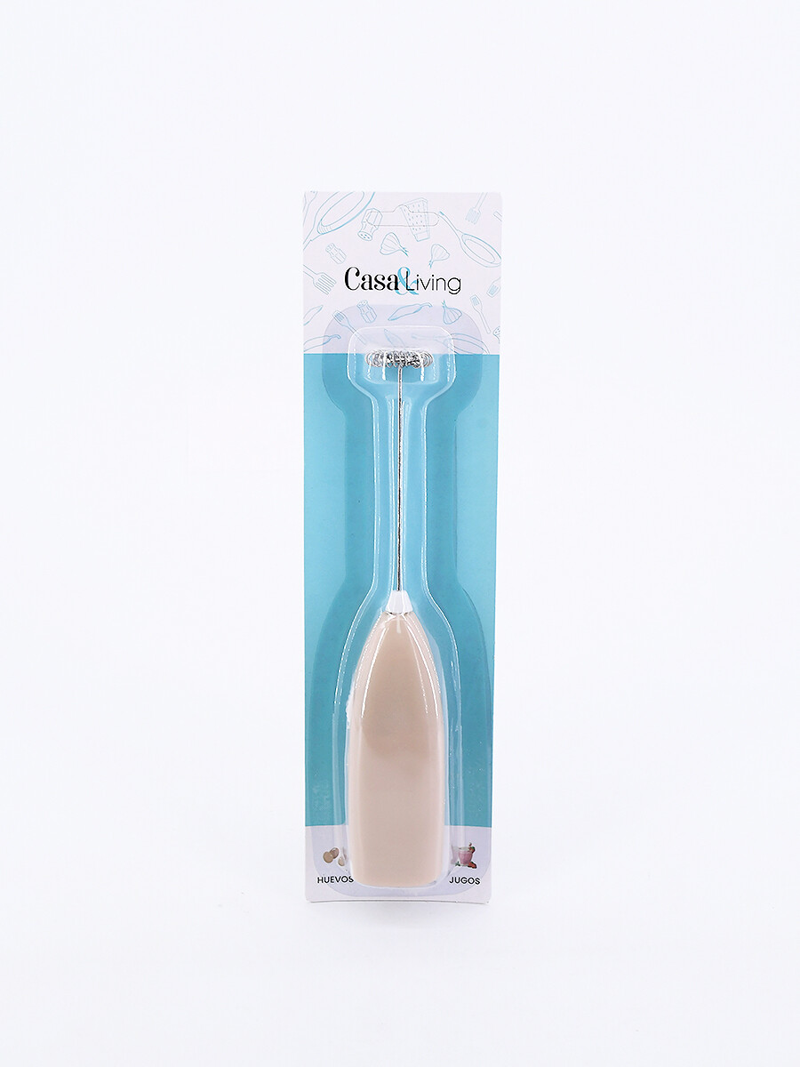 BATIDOR DE CAFE MAUAL - BEIGE (V) 