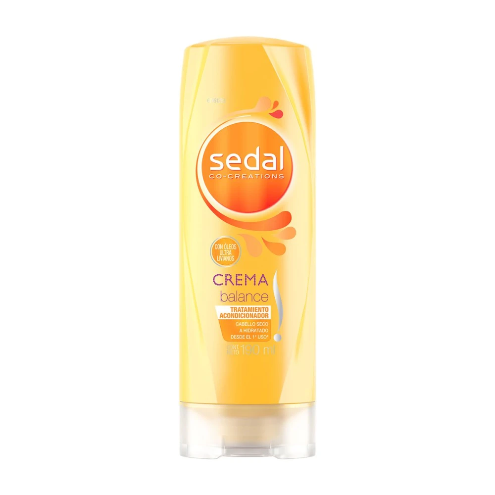 SEDAL ACONDICIONADOR CREMA BALANCE PAQ12