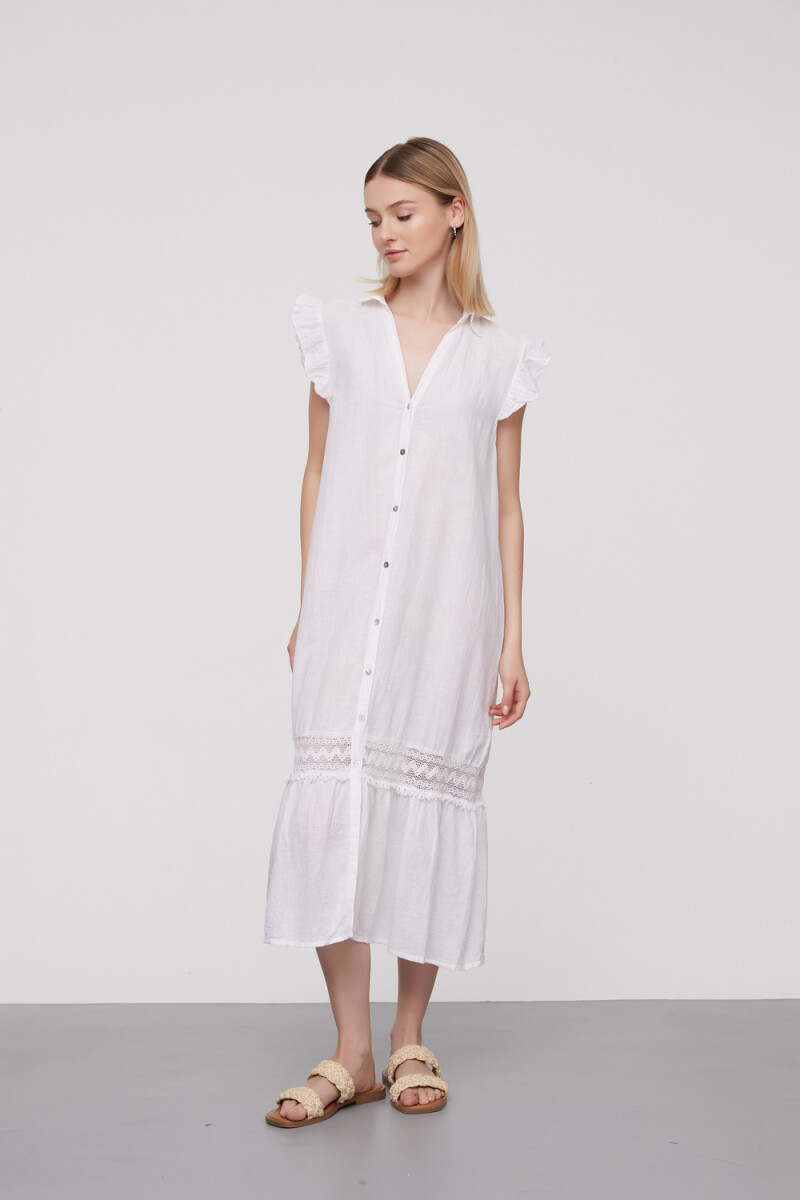 Vestido Yannis - Blanco 