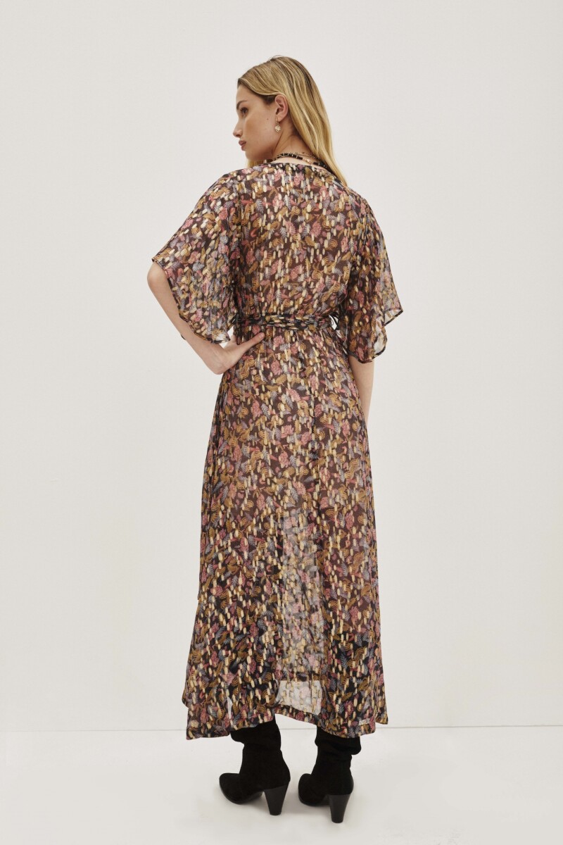 Vestido Andrea Boho Rojo