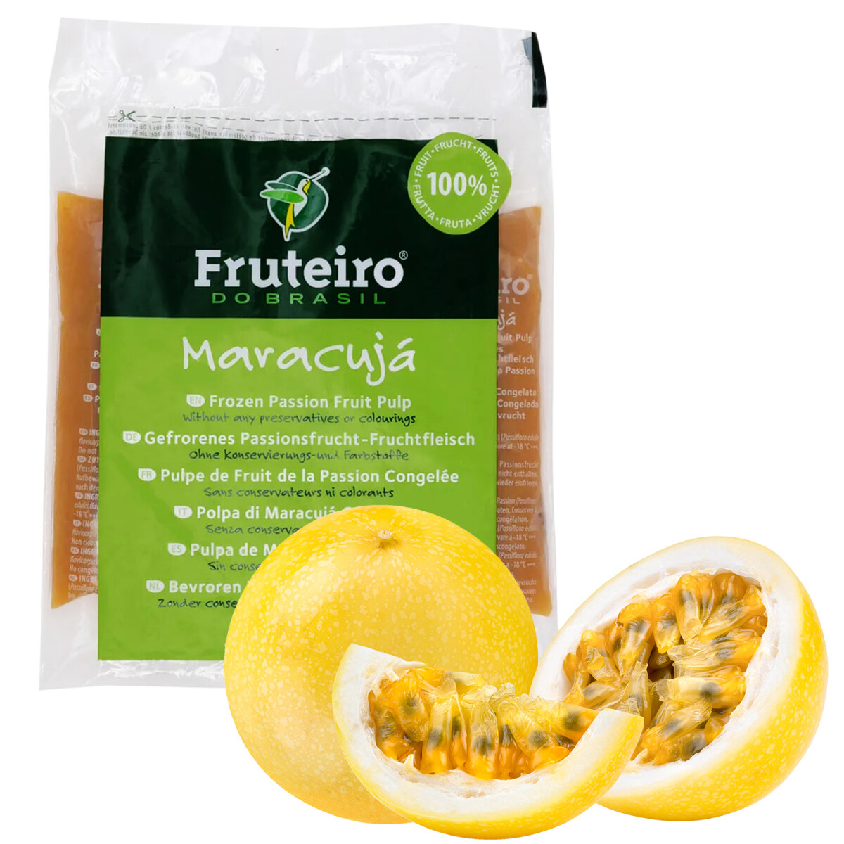 Pulpa de Maracuya 400Gs Fruteiro 