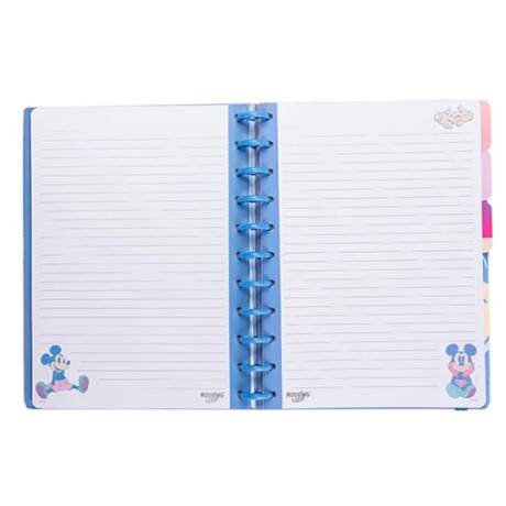 Cuaderno Mooving Carta con Discos Mickey Mouse Cuaderno Mooving Carta con Discos Mickey Mouse