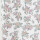 Calza rib estampada Flores Beige