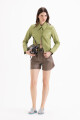 SHORT AMY Marron