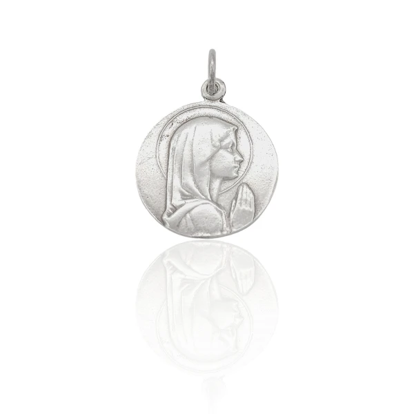 Dije Colgante Virgen Niña-Plata 925-Sin piedra-CP3001 Sinpiedra