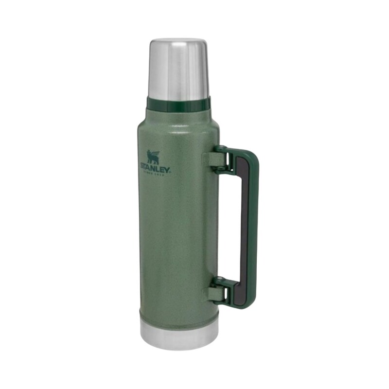 Set Stanley termo de 1.4 lt + mate + bombilla + Yerbera Verde
