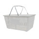 Canasto supermercado BLANCO