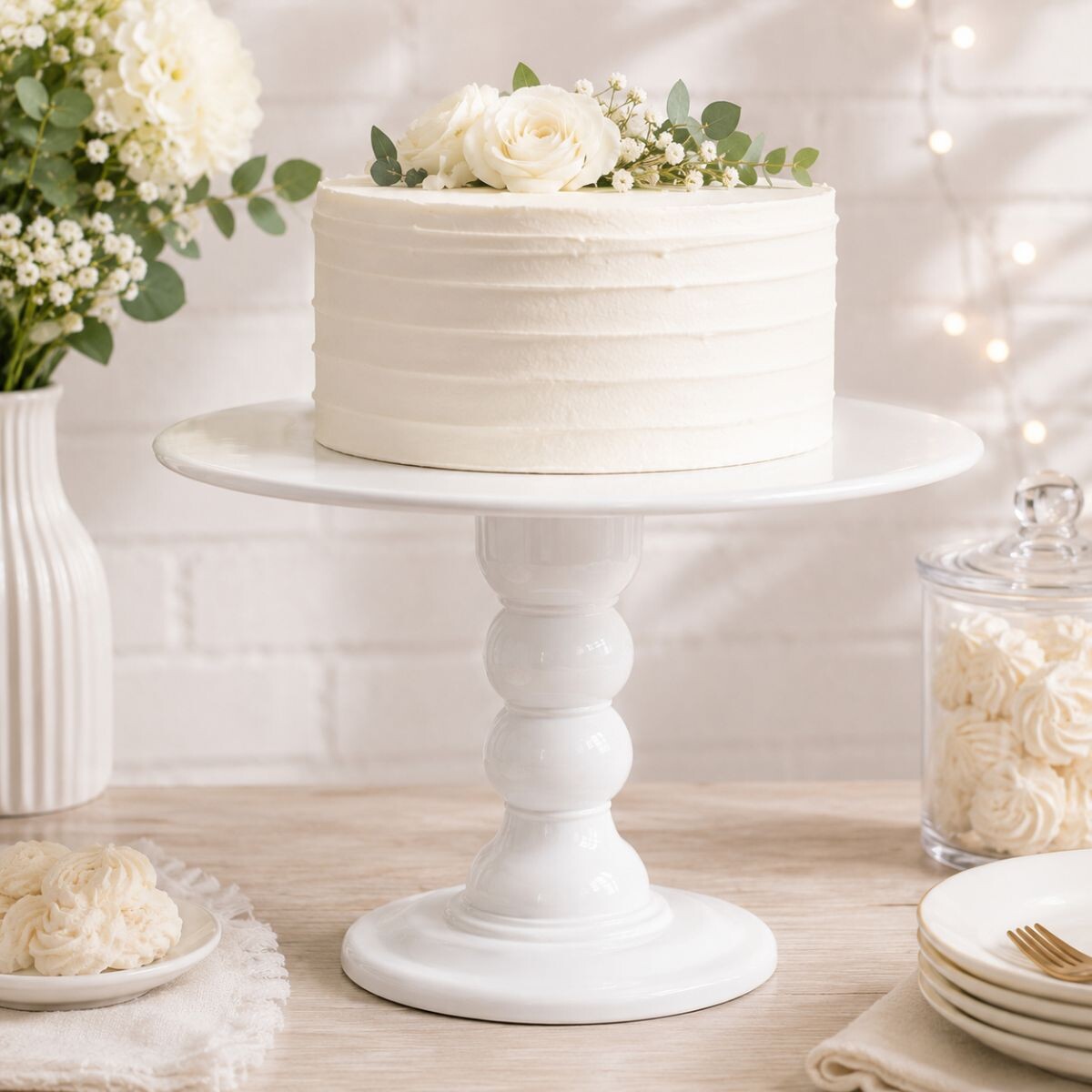 Soporte de Torta 32 cm x22cm - Blanco 