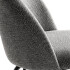 Silla Comedor ComboHome Cali Eames Acolchada Tela Premium Gris 1