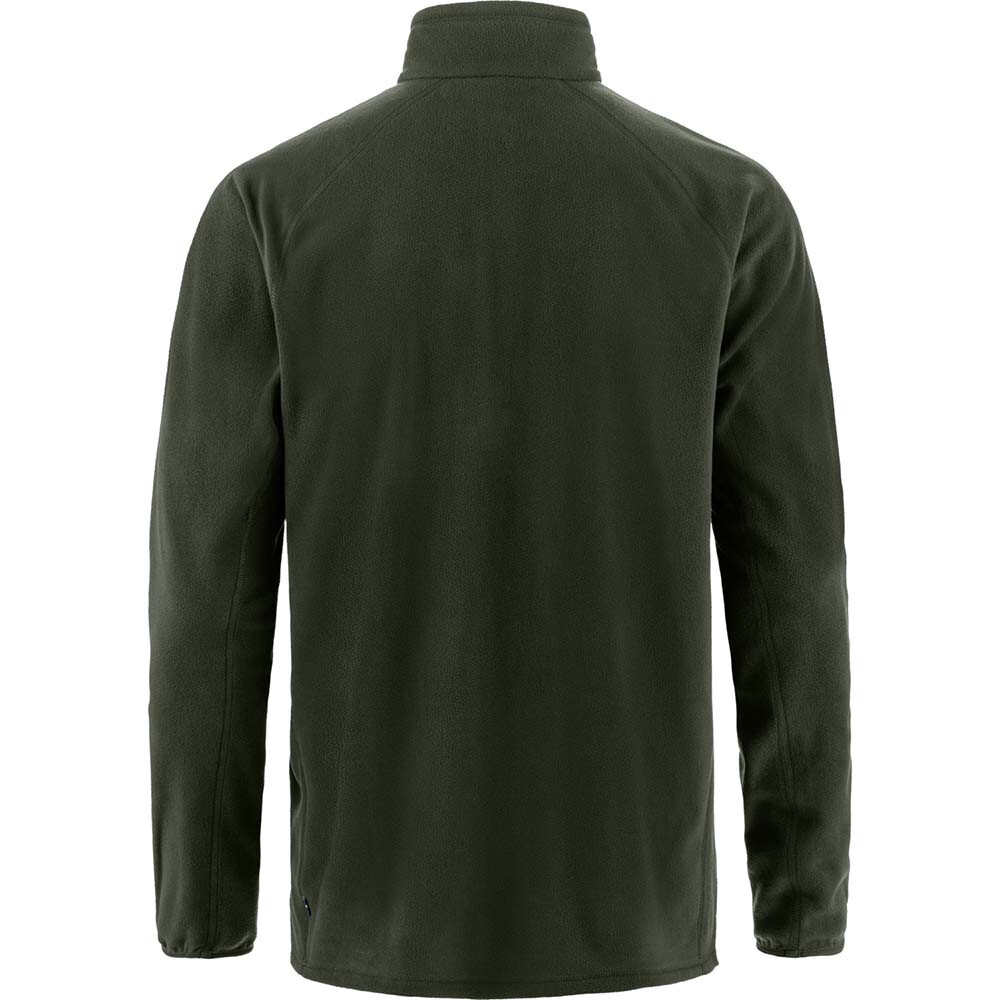 Casaca Fjallraven Ovik Lite Fleece Half Zip M Hombre Deep Forest