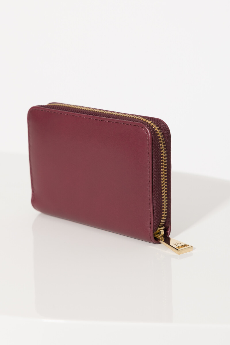 BILLETERA GET LUCKY Bordo