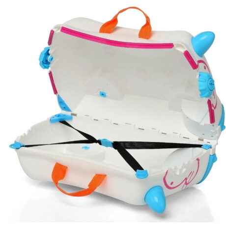 Valija Infantil Carrito de Paseo BLANCO