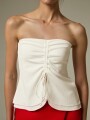 Tops Kulas Marfil / Off White