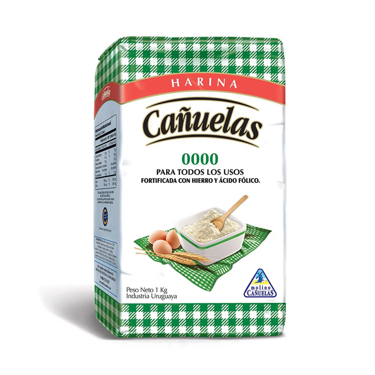 Harina CAÃÂUELAS 0000 1Kg 