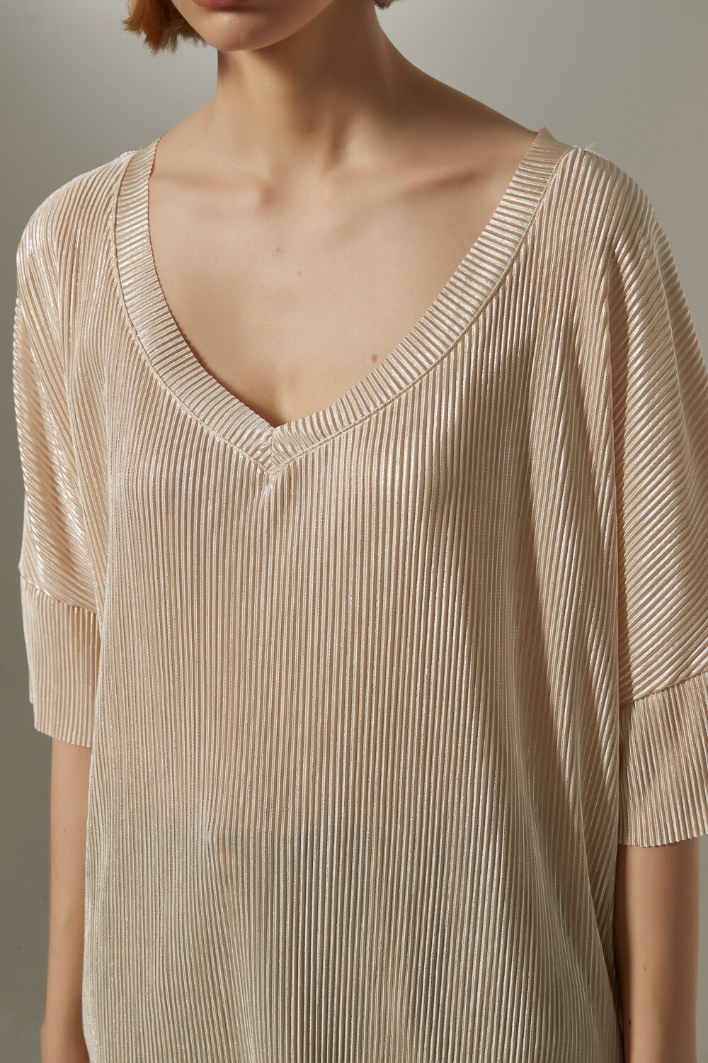 Blusa Calpa Champagne