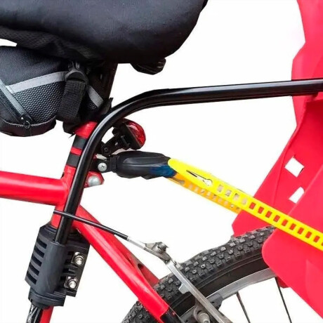 Silla Para Bicicleta Para Niños Bebe Super Segura Comoda Hts Gris