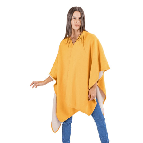 Poncho de Dama Inside Liso AMARILLO