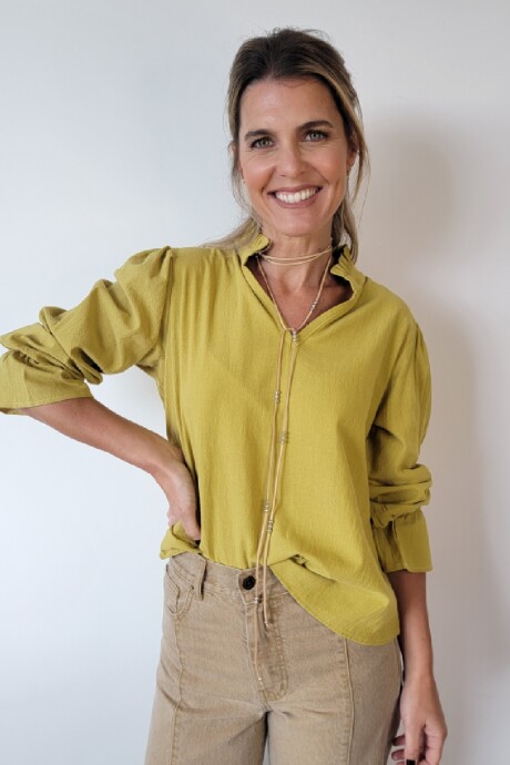 Blusa Copenhague Pistacho