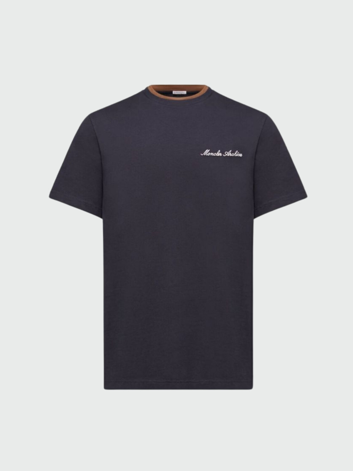MONCLER - Remera de Algodón con Logo 742