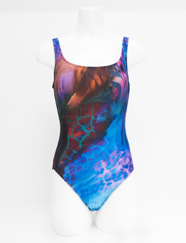 Malla Print MULTI/AZUL