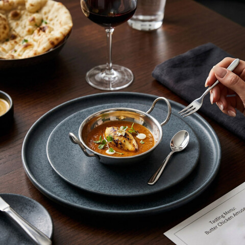 Bowl de Acero Inoxidable 18/10 Volf con Asas - 11 cm. Bowl de Acero Inoxidable 18/10 Volf con Asas - 11 cm.