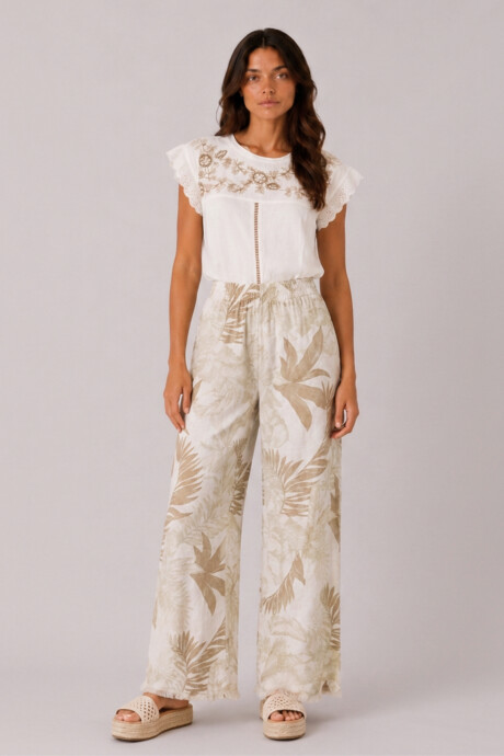 Pantalon Calino Estampado 1