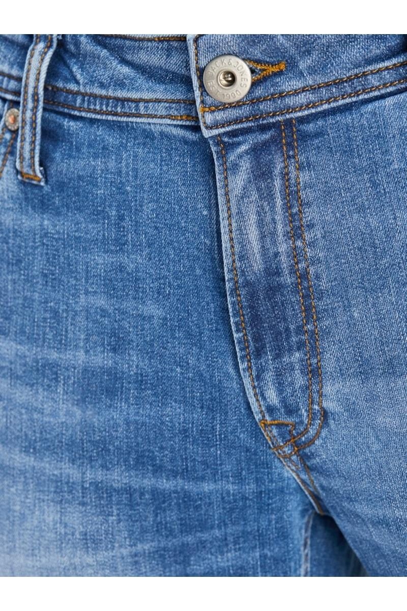 Jeans skinny fit lavado a piedra, y bragueta con cremallera Blue Denim