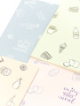 Cuaderno Mix 4. B5, 32 Hojas Color Unico