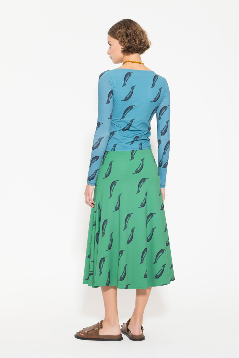 POLLERA BLAIR Verde