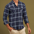 CAMISA ACUIA POLANCO Navy