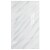 Placa PVC Símil Mármol 2,44x1,22m 3mm Resistente Agua Calor Diseño Blanco Veteado