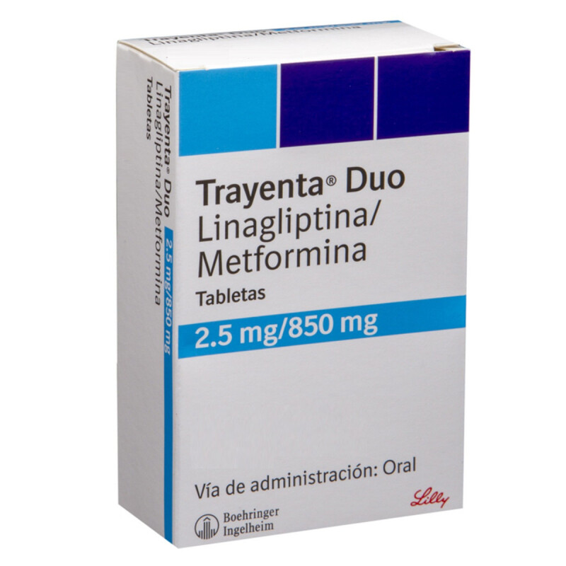 Trayenta Duo 2.5 Mg./ 850 Mg. 60 Comp. Trayenta Duo 2.5 Mg./ 850 Mg. 60 Comp.