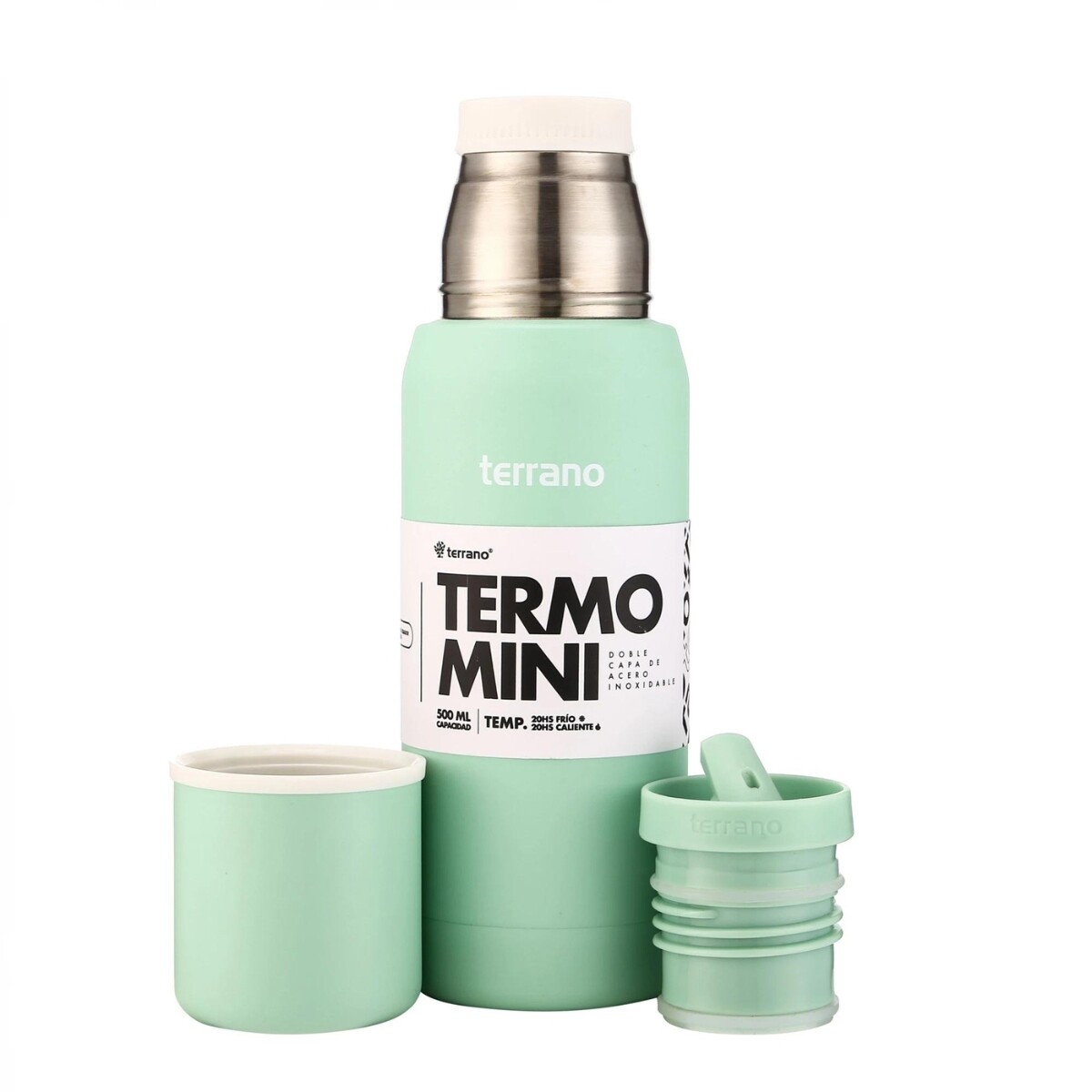 Termo Terrano Mini Premium 500ML - VERDE-AGUA 