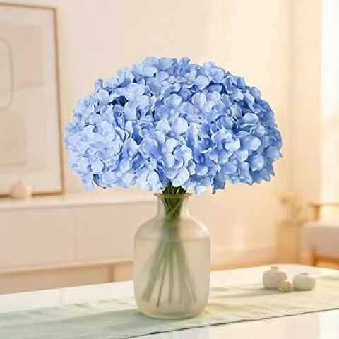 Flor Hortensia x1 Celeste