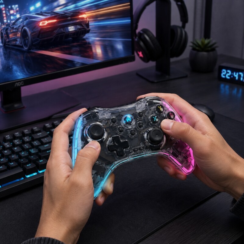 Joystick inalambrico compatible 5 en 1 PS3 PS4 y PC Joystick inalambrico compatible 5 en 1 PS3 PS4 y PC