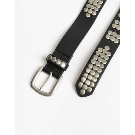 Cinturón Con Tachas Negro