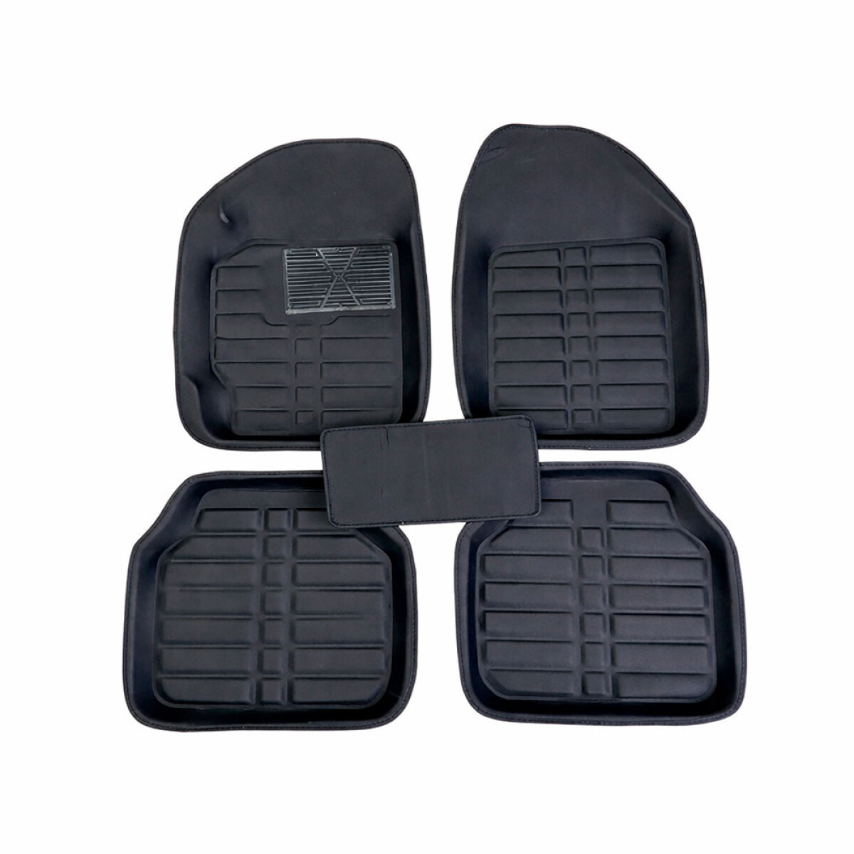ALFOMBRAS - JGO. 4 PIEZAS PVC TIPO BANDEJA RIGIDA WESTON 