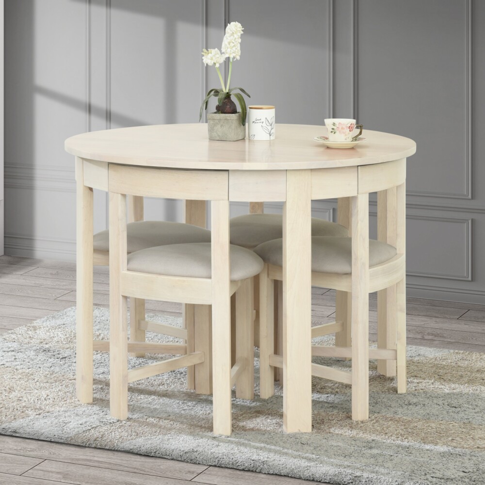 JUEGO DE COMEDOR 1+4 MDF TOBY