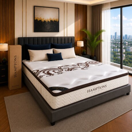Colchon de resortes King Hamptons Palladium Colchon de resortes King Hamptons Palladium