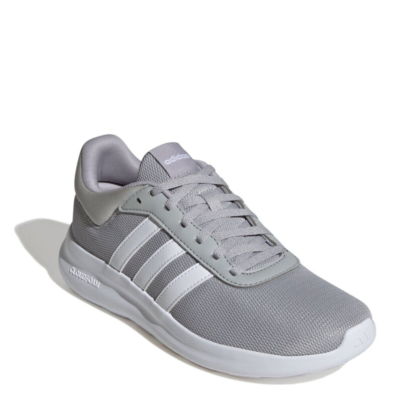 Championes de Mujer Adidas Lite Racer 4.0 Gris - Blanco