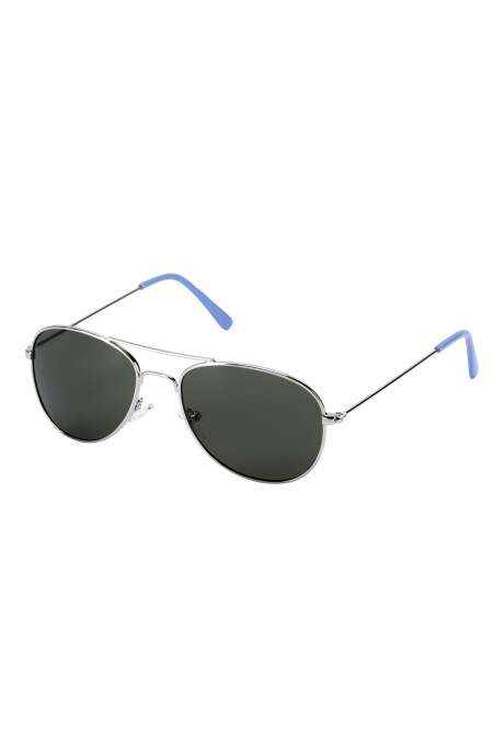 Lentes de sol aviador, protección 100% UVA-UVB Sin color