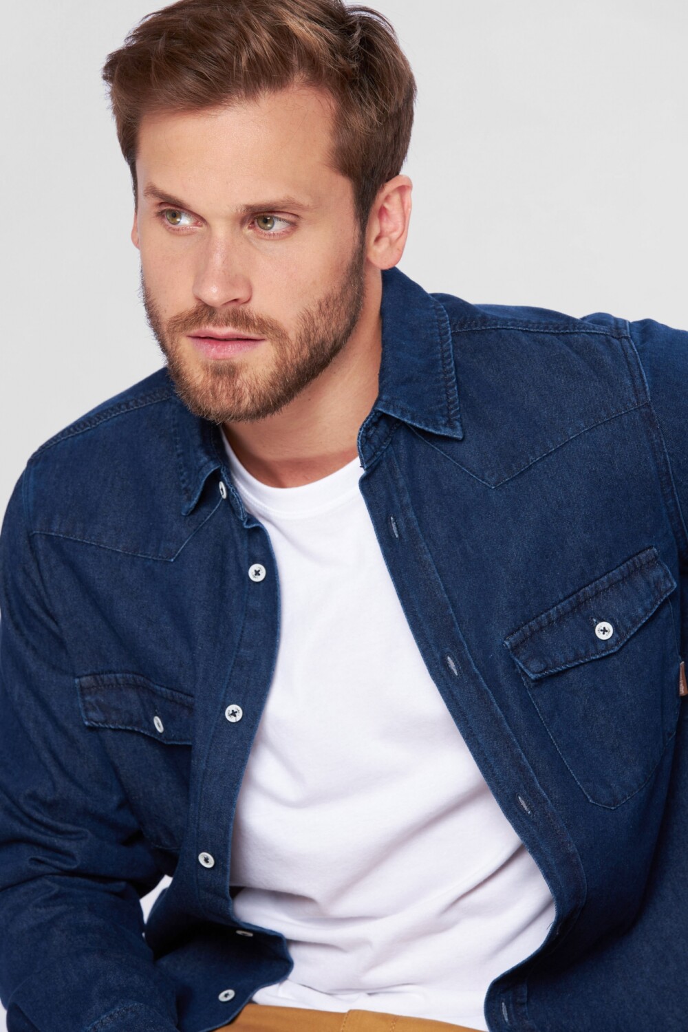 CAMISA DE JEAN Azul